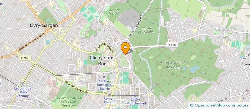 localisation de l'entreprise MADAME ZOBIA MOHAMMAD à CLICHY-SOUS-BOIS