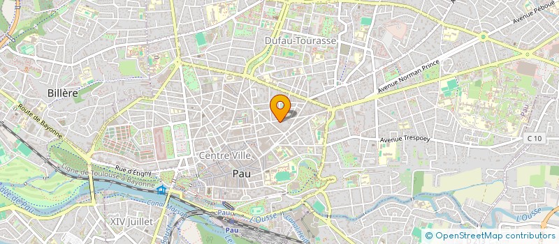 localisation de l'entreprise MADAME ZOE ALEXANDRE à PAU