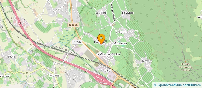 localisation de l'entreprise MADAME ZOE ALILI à CHIGNIN