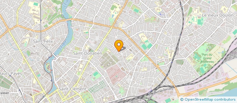 localisation de l'entreprise MADAME ZOE ALLEGRE  NANTES