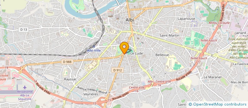 localisation de l'entreprise MADAME ZOE ARDERIU à ALBI