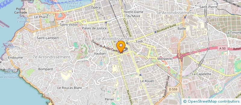 localisation de l'entreprise MADAME ZOE ARISTE-ZELISE à MARSEILLE