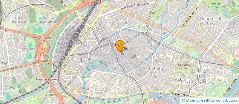 localisation de l'entreprise MADAME ZOE AUDUBERT  STRASBOURG