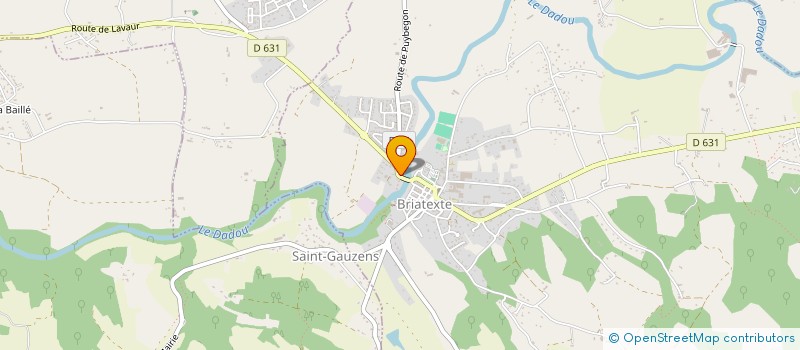 localisation de l'entreprise MADAME ZOE AUJARD-CATOT  BRIATEXTE