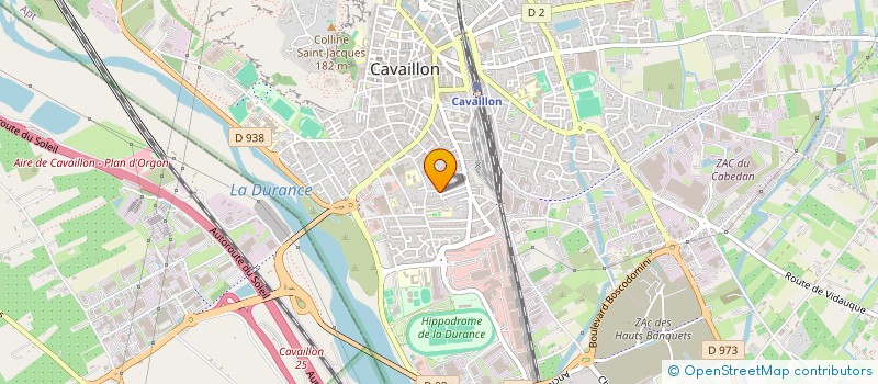 localisation de l'entreprise MADAME ZOE BALMELLE à CAVAILLON