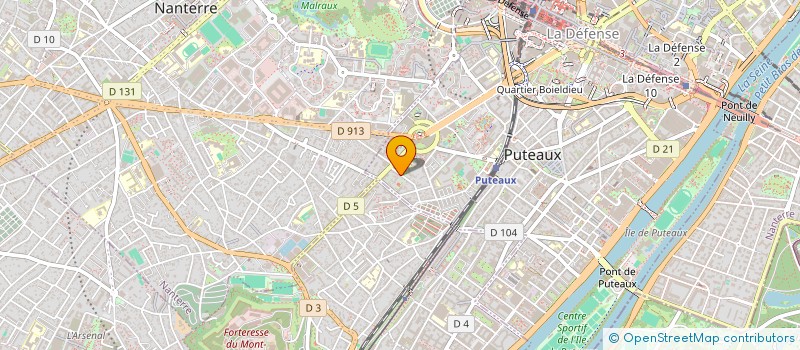 localisation de l'entreprise MADAME ZOE BARTHELEMY  PUTEAUX