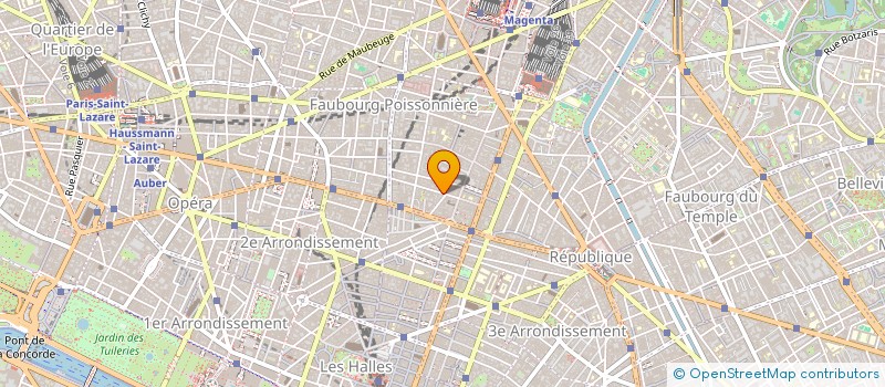 localisation de l'entreprise MADAME ZOE BASTIAT  PARIS