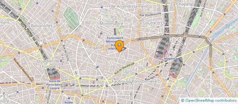 localisation de l'entreprise MADAME ZOE BLONDEEL  PARIS