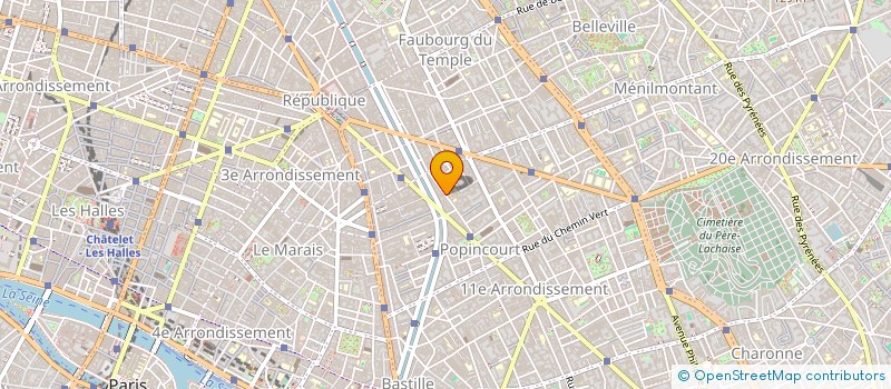 localisation de l'entreprise MADAME ZOE BOISSIERE  PARIS