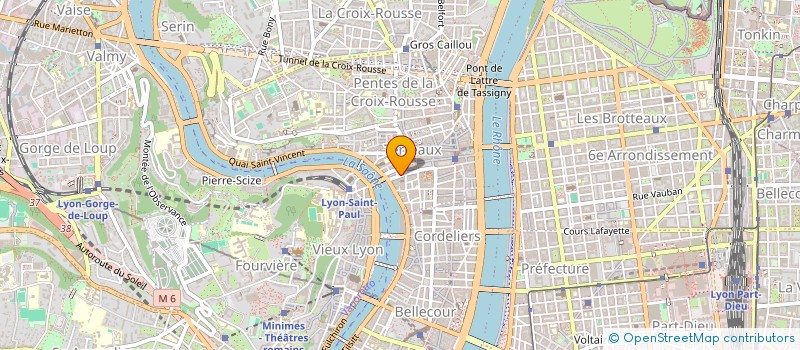 localisation de l'entreprise MADAME ZOE BORY à LYON