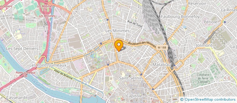 localisation de l'entreprise MADAME ZOE BOUTIN à TOULOUSE