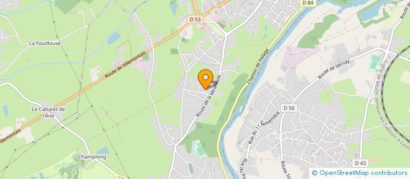 localisation de l'entreprise MADAME ZOE BURELLIER  VILLEREST