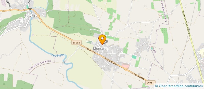 localisation de l'entreprise MADAME ZOE CAPDEVILA  MONTAREN-ET-SAINT-MEDIERS