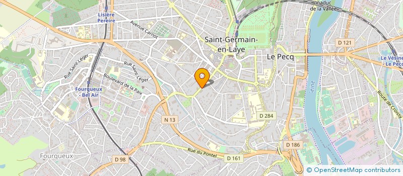 localisation de l'entreprise MADAME ZOE CARDON  SAINT-GERMAIN-EN-LAYE