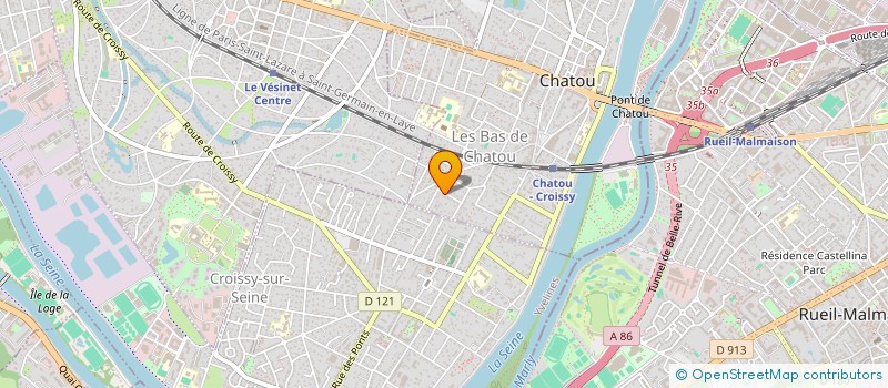 localisation de l'entreprise MADAME ZOE CHABROL  CHATOU