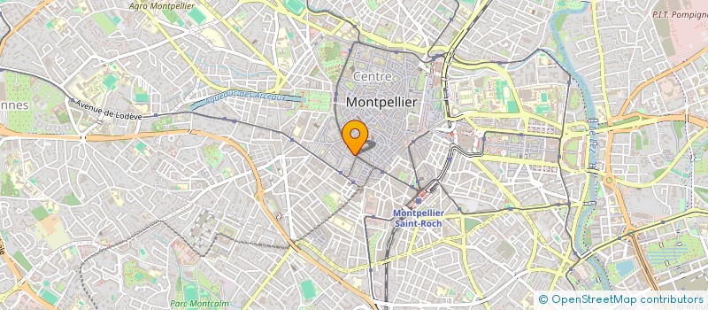 localisation de l'entreprise MADAME ZOE CHAUDEURGE à MONTPELLIER