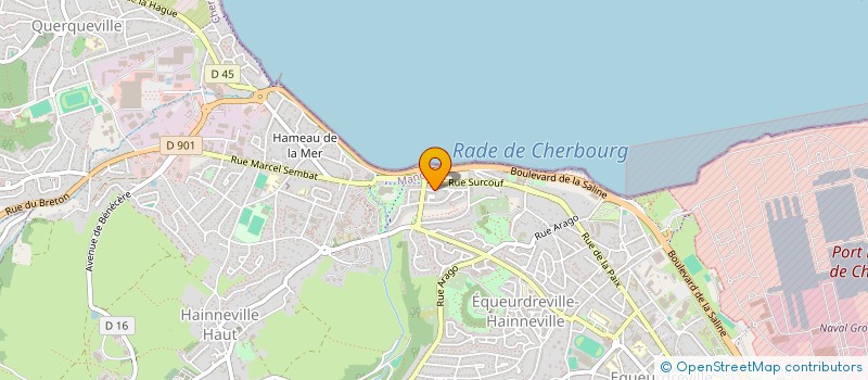 localisation de l'entreprise MADAME ZOE COSSARD à CHERBOURG-EN-COTENTIN
