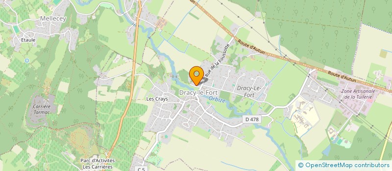 localisation de l'entreprise MADAME ZOE COUSSEMACKER  DRACY-LE-FORT