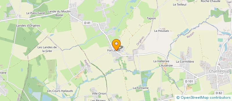 localisation de l'entreprise MADAME ZOE CRESCOLI  ORGERES