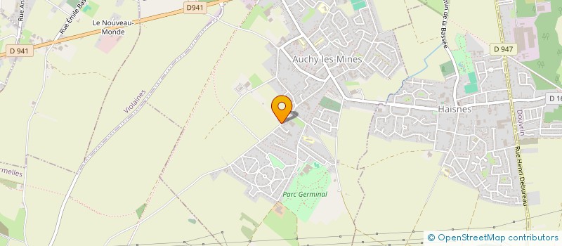 localisation de l'entreprise MADAME ZOE CULIEZ  AUCHY-LES-MINES