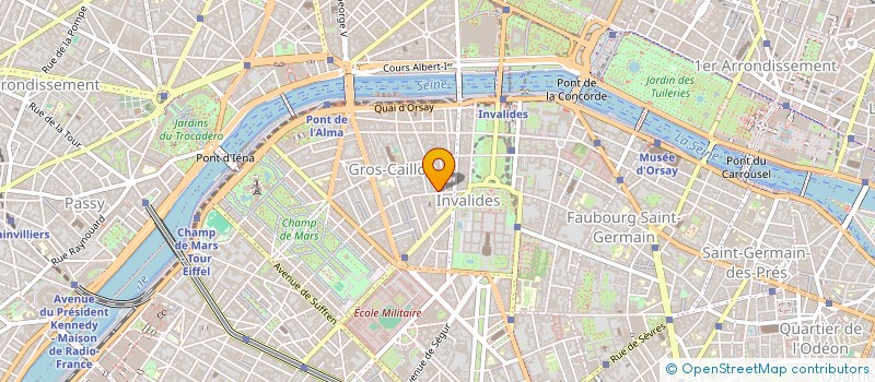 localisation de l'entreprise MADAME ZOE DARCET  PARIS