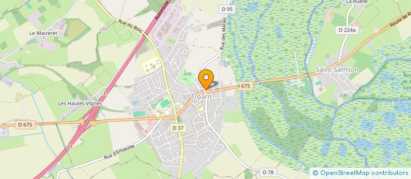 localisation de l'entreprise MADAME ZOE DEMEAUTIS  TROARN