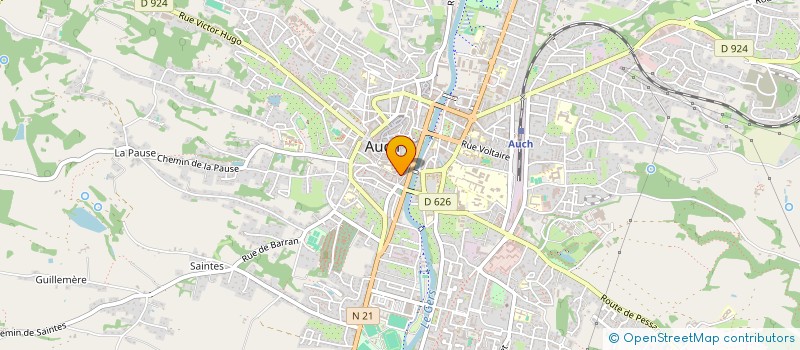 localisation de l'entreprise MADAME ZOE DROUET  AUCH