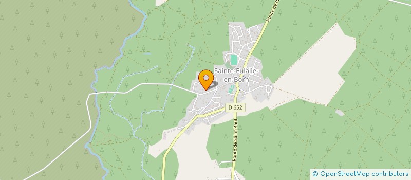 localisation de l'entreprise MADAME ZOE DUCASSE  SAINTE-EULALIE-EN-BORN