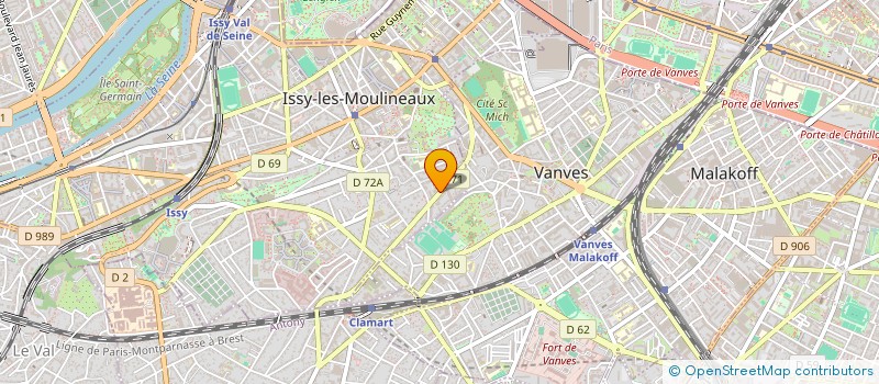 localisation de l'entreprise MADAME ZOE DUJARDIN à ISSY LES MOULINEAUX