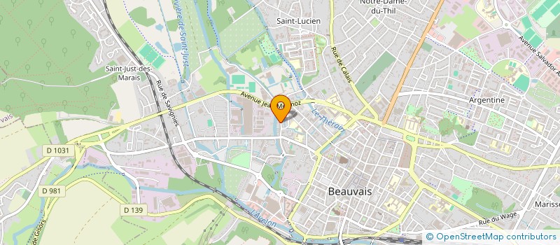 localisation de l'entreprise MADAME ZOE FAUQUEUX  BEAUVAIS