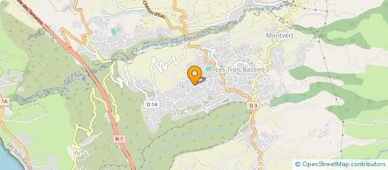 localisation de l'entreprise MADAME ZOE FELIX  LES TROIS-BASSINS