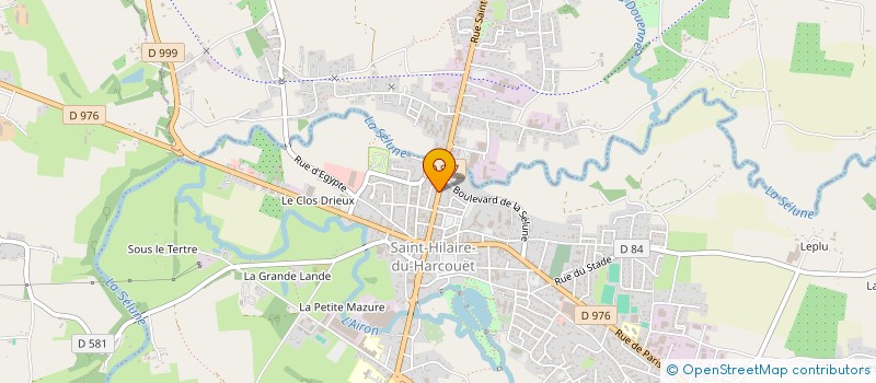 localisation de l'entreprise MADAME ZOE FULLER  SAINT-HILAIRE-DU-HARCOUET