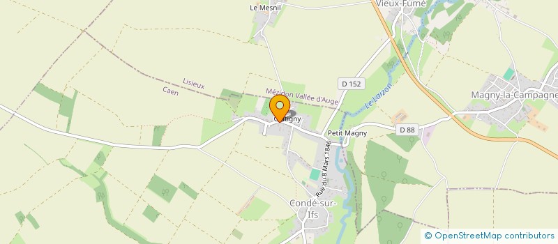 localisation de l'entreprise MADAME ZOE FUMICHON à CONDE-SUR-IFS