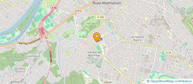 localisation de l'entreprise MADAME ZOE GALTIER  RUEIL-MALMAISON