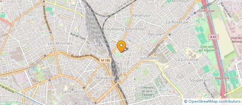localisation de l'entreprise MADAME ZOE GARCIA DE SORIA à TOULOUSE