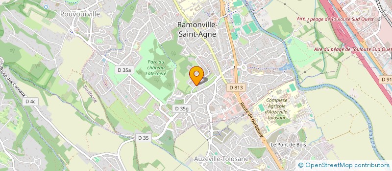 localisation de l'entreprise MADAME ZOE GARY  RAMONVILLE-SAINT-AGNE