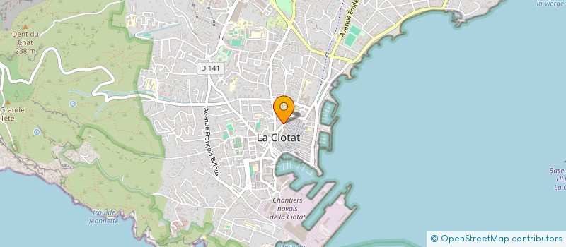 localisation de l'entreprise MADAME ZOE GEORGIA SMITH  LA CIOTAT