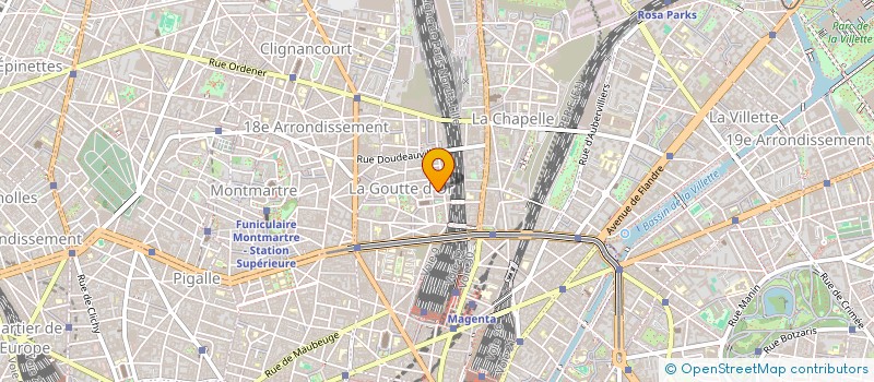 localisation de l'entreprise MADAME ZOE GUEDARD  PARIS