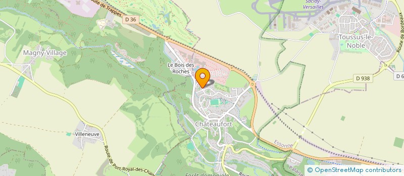 localisation de l'entreprise MADAME ZOE GUERRINI  CHATEAUFORT