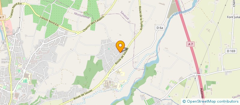 localisation de l'entreprise MADAME ZOE HANNAH JULIETTE GREATTI  MONTELIMAR