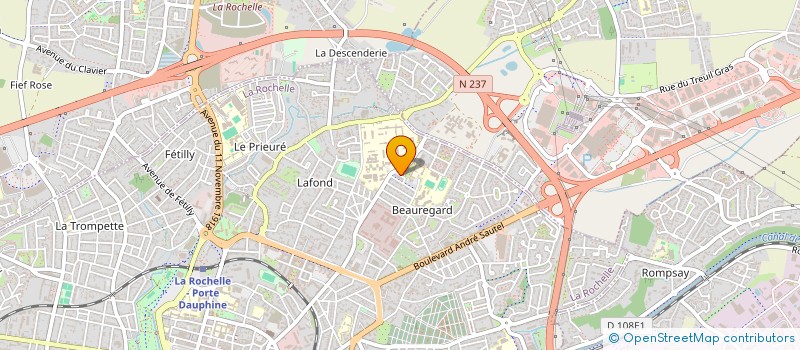 localisation de l'entreprise MADAME ZOE HOCQUARD  LA ROCHELLE