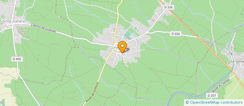 localisation de l'entreprise MADAME ZOE HOHMANN  GINESTAS