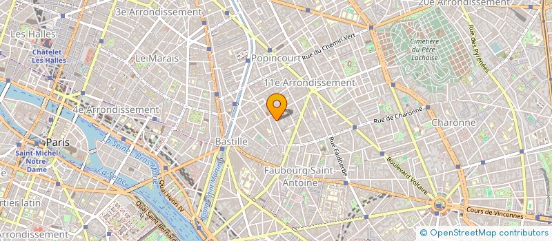 localisation de l'entreprise MADAME ZOE HOLLEBECQ  PARIS