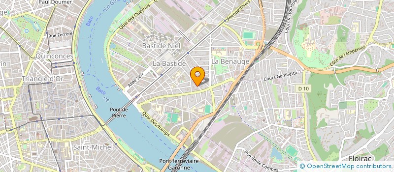 localisation de l'entreprise MADAME ZOE HUNGER  BORDEAUX