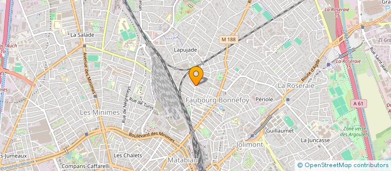 localisation de l'entreprise MADAME ZOE JOLY à TOULOUSE