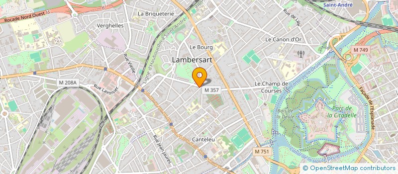 localisation de l'entreprise MADAME ZOE LABALETTE  LAMBERSART