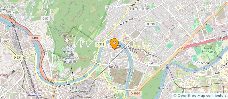 localisation de l'entreprise MADAME ZOE LACORNERIE à GRENOBLE