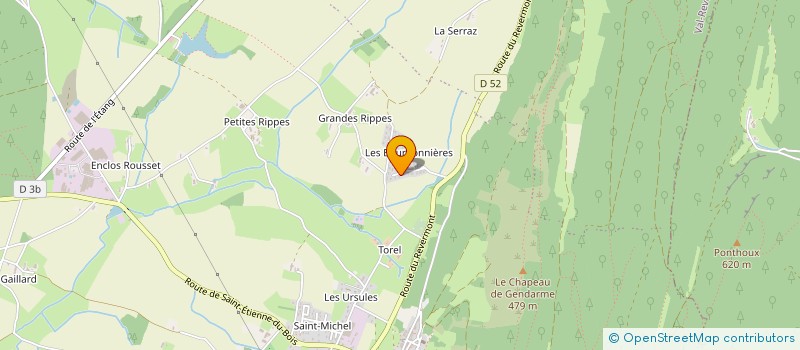 localisation de l'entreprise MADAME ZOE LANIER à VAL-REVERMONT