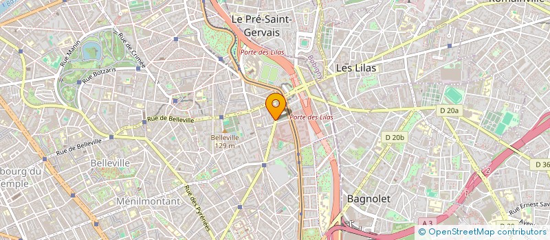 localisation de l'entreprise MADAME ZOE LEBLANC BAUVEZ  PARIS