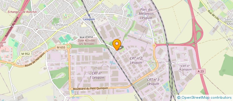 localisation de l'entreprise MADAME ZOE LESCIEUX à LESQUIN